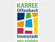 Tablet Screenshot of karree-offenbach.de